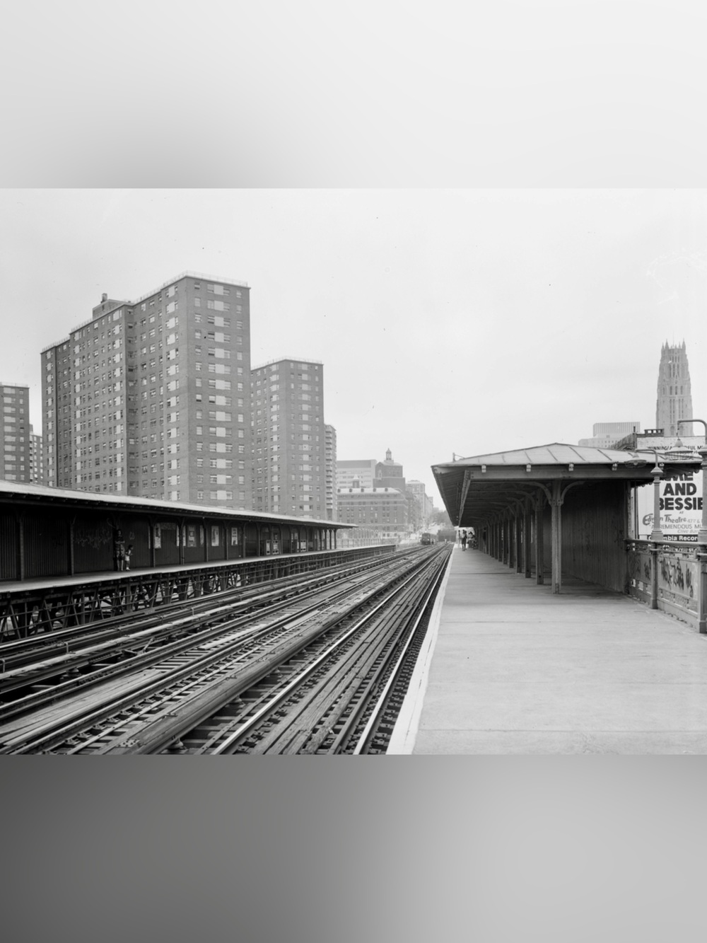 1969 125TH STREET & BROADWAY STATION Transit Subway New York 8x10 Photo Print #1